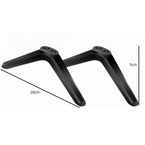 Heavy Duty Tilting TV Bracket Set For Secure Wall Mounting 1