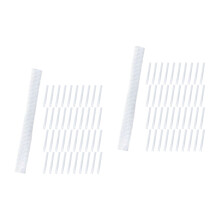 200Pcs White Plastic Garden Netting for Plants Anti Scratch Mesh Cover