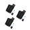 3Pièces Support Détachable Noir Pour Lait Chaise 10