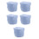 5Pcs Adjustable Sky- Caps Polyester Nurse Doctor Headwear 1
