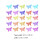 Paillettes DIY Multicolores PVC Décorations Textile 2