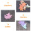 Paillettes DIY Multicolores PVC Décorations Textile 3