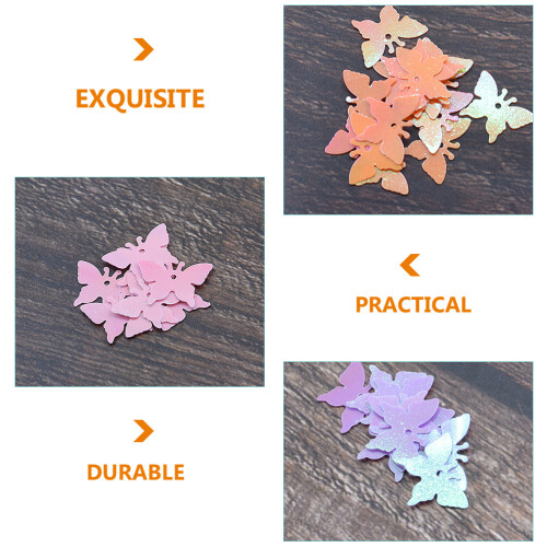 Paillettes DIY Multicolores PVC Décorations Textile 2