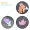 Paillettes DIY Multicolores PVC Décorations Textile 4