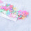 Paillettes DIY Multicolores PVC Décorations Textile 6