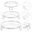 6Pcs Multi-Function Stainless Steel Steaming Rack for Pot and Cake Use 10