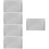 5Pcs Silver Metal Cards Box Practical Office Table Card Storage Case 1