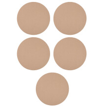 5Pcs Beige Wood Clay Wedging Boards Durable Pottery Tools for Ceramics