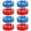 8Pcs Lightweight Hockey Practicing Pucks Durable PP Material 1