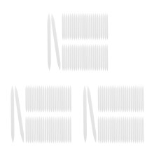 150Pcs Soft Replacement Eyeliner Brush Heads for DIY and Makeup Tools