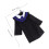 2Pièces Ensemble Robe Et Toque De Graduation Enfants 3