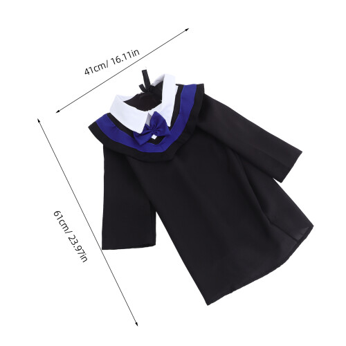 2Pièces Ensemble Robe Et Toque De Graduation Enfants 2