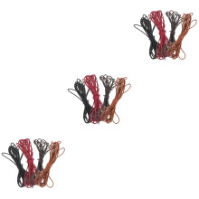 12St Gekleurd Geflochten Lederen Voor Sieraden En Lanyards