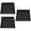 3Pièces Plateau De Support Épais Noir Pour Plats Jardinage 7