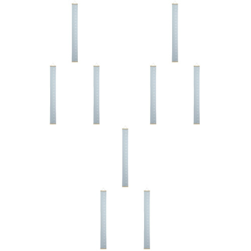 3Pièces Règle Murale Croissance Simple Durable Pour Usage 2