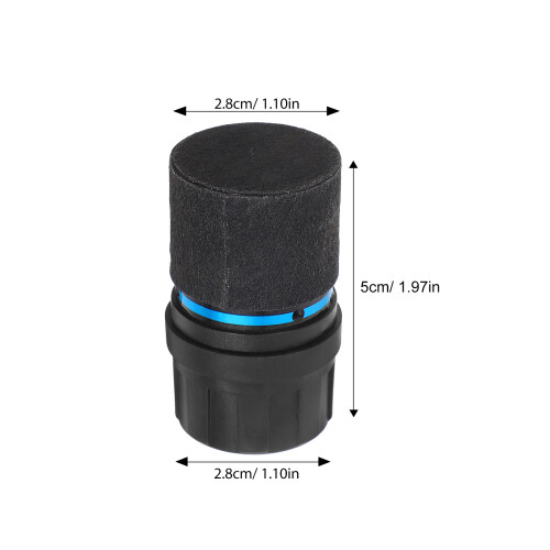 3Pièces Microphone Capsule Durable Noire Pour Réparation Et Ktv 1