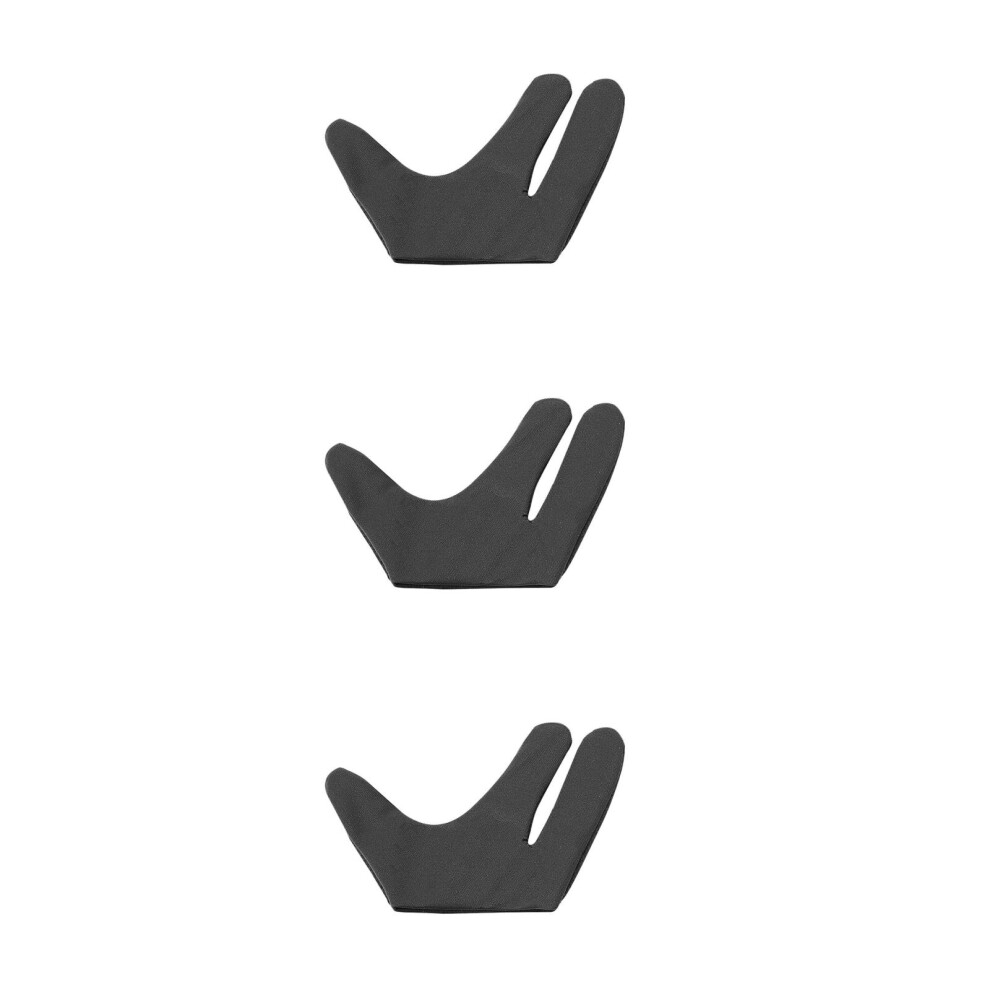 Ohphcall 3Pcs Three-Finger Heat Proof Gloves For Hair Styling Curling Wand