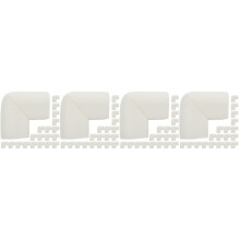 80Pcs White Furniture Corner Guards Nbr Soft Protectors for Tables