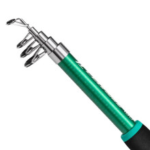 (Green) Mini Sea Rod - Travel Fishing Tool, Multi-Color