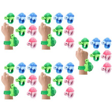 30Pièces Bracelets Slap Animaux Peluche Pour Animations
