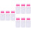 9Pièces Flacon Verrouillable En Plastique Pour Ongles 6