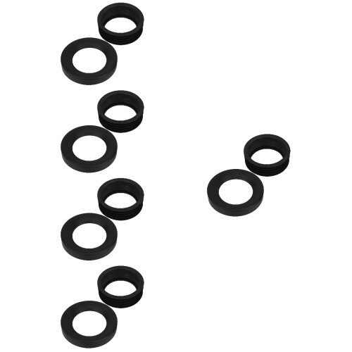 10Stk Schlauchscheiben Elastisch Strapazierfähig