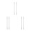 6Pcs Telescopic Silver Blind Wand Replacement with Hook for Window Use 1