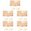 Crochets Dorés DIY Pour Boucles D'oreilles Simples Élégantes 5