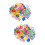 400Pièces Pierres Acryliques Décoratives Multicolores Pour DIY Vase 7