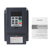 Alacsony elektromágneses interferencia, változtatható frekvenciaváltó, 220 V bemenet, 380 V kimenet, egy- vagy háromfázisú inverter,