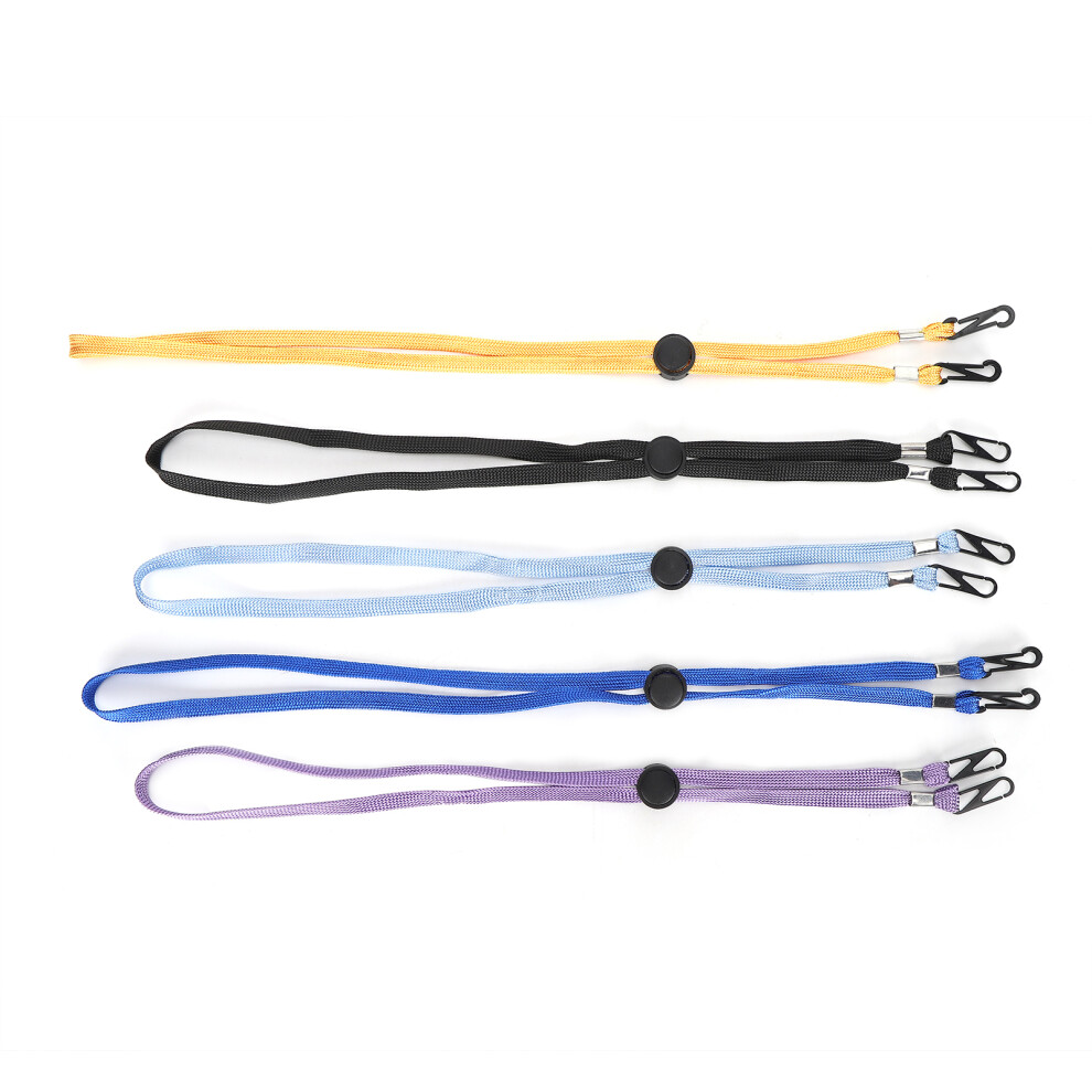 Ear Savers For Face Masks Neck Lanyard Universal Fit Hands Free Lightweight Design Adjustable Lanyard Comfortable Fit Anti Slip Eyeglass Cords Safety 9049227982745