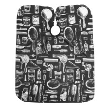 Reusable Hair Styling Cape Breathable Waterproof Anti Wrinkle Lightweight Salon Use Multi Function Adjustable Snap Closure Thick And Comfortable
