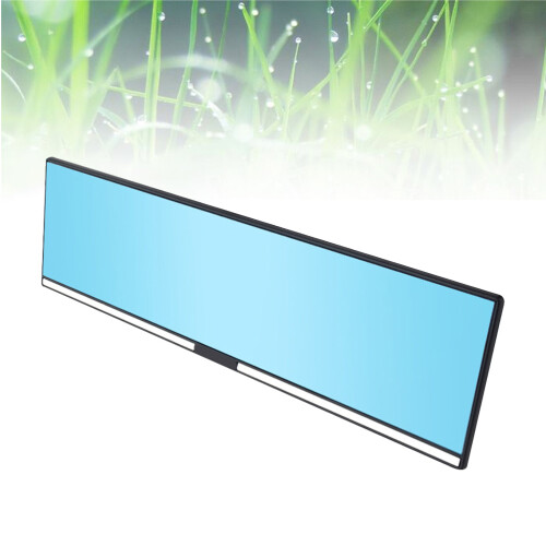 2Pièces Rétroviseur Intérieur Ciel-Bleu Large Angle Antibuée 2