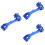 3Pièces Bras Oscillant Arrière Bleu Alliage Accessoire 6