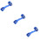 3Pièces Bras Oscillant Arrière Bleu Alliage Accessoire 9
