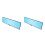2Pièces Rétroviseur Intérieur Ciel-Bleu Large Angle Antibuée 9
