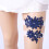 3Paires Jarretières Marine Élégantes Pour 9