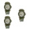 3Pièces Étanche Camouflage Vert 8