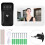 Advanced Video Intercom With IR Night Vision And Waterproof Outdoor Panel, Hands Free Call Function And Remote Door Unlocking For Secure Living 1