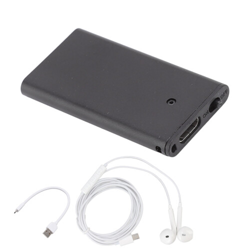 Mini Recorder HD 4GB Compact Black Voice Activated 1
