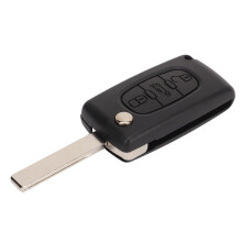 Premium Quality Detachable Flip Key Remote Case Folding Key FOB Shell Car Remote Key Cover Shell Replacement PCF7941Chip Car Keyless Entry Remote