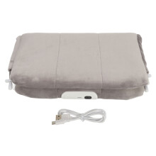 Thermal Electric Blanket with Auto Shut-off and Machine Washable Design, Dual Zone Heating Blanket Featuring Soft Velvet and Fast Heat Distribution