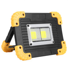 3MODES Rechargeable LED Work Light Super Bright COB LED Work Light, Waterproof Battery Operated Portable Light With Adjustable Lamp Stand And