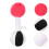 4Pièces Jouets Saisir Haltères Bébé Pour Coordination Fine 10