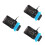 3Pièces Refroidisseur Ordinateur Noir Silencieux Durable Accessoires 10