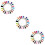 108Pièces Pendentifs Pompon DIY Multicolores Accessoires De Décoration 9