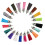108Pièces Pendentifs Pompon DIY Multicolores Accessoires De Décoration 11