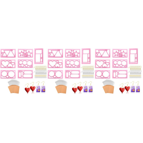 3Ensembles Kit Découpe Pâte Polymère Couleurs Variées Pour DIY 2