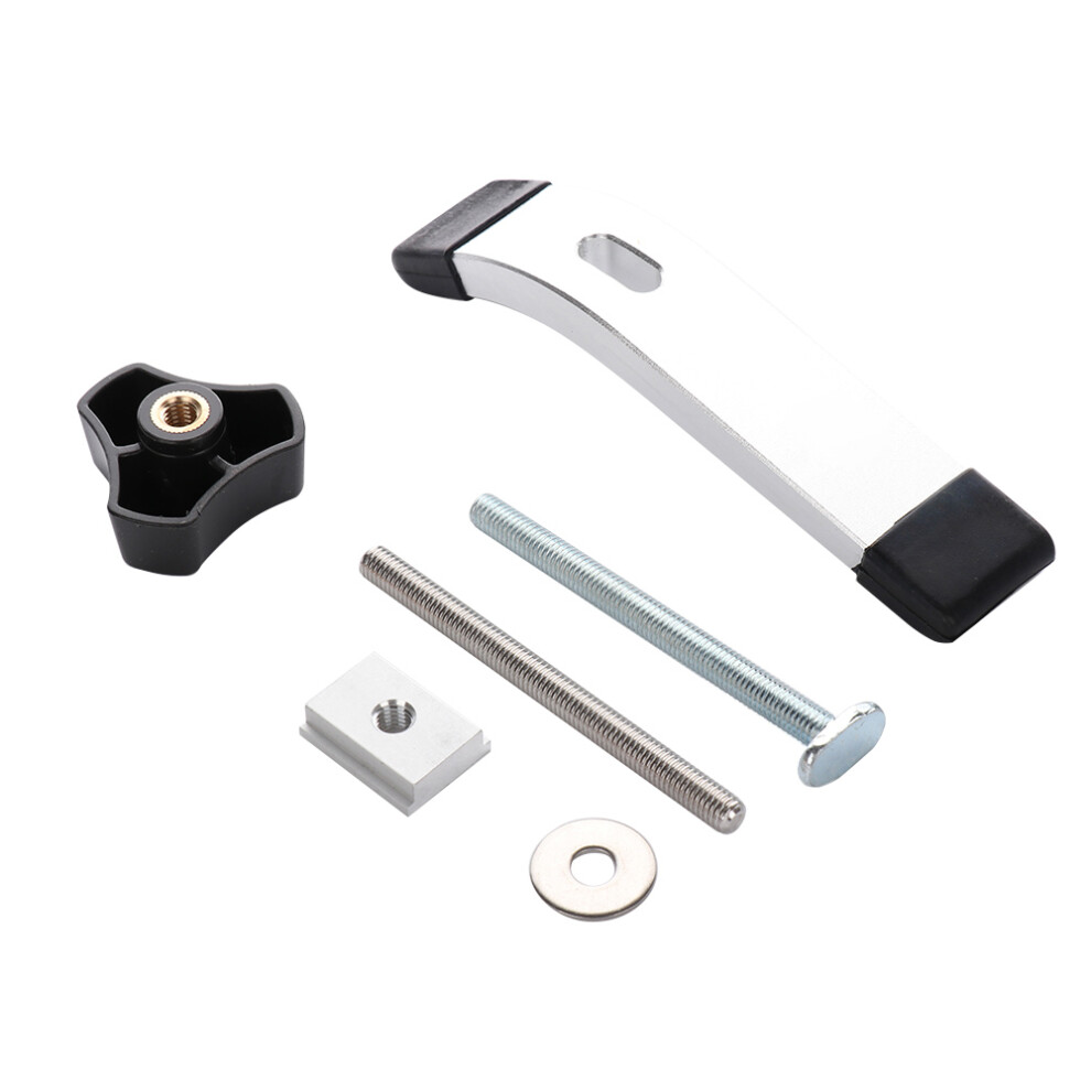 Fixturing Clamp Work Holding Metal T Track Hold Down Clamp High Tension Clamping Universal T Track System For Woodworking Metalworking M8thread 9049227983254