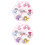Boucles D'oreilles Clips Filles Formes Cartoon Colorées 5